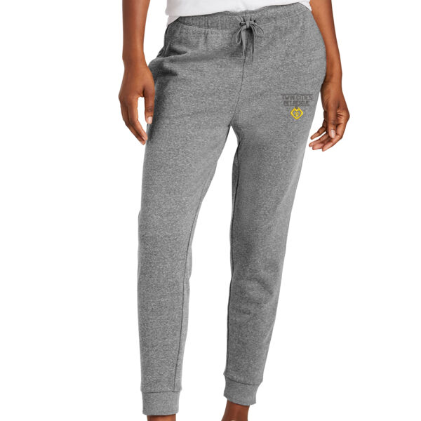 District Women's Perfect Tri Fleece Jogger - Embroidered Logo Thumbnail