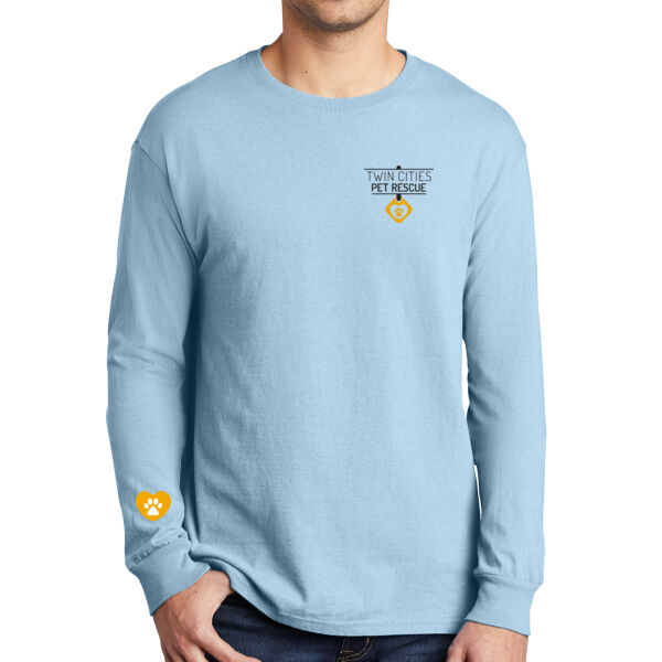 Port & Company Beach Wash Garment-Dyed Long Sleeve Tee - Printed Logos Thumbnail