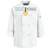 Eight Knot Button Chef Coat with Thermometer Pocket Thumbnail