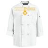 Eight Knot Button Chef Coat with Thermometer Pocket Thumbnail