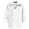 Eight Knot Button Chef Coat with Thermometer Pocket Thumbnail