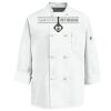 Eight Knot Button Chef Coat with Thermometer Pocket Thumbnail