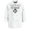 Eight Knot Button Chef Coat with Thermometer Pocket Thumbnail