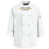 Eight Knot Button Chef Coat with Thermometer Pocket Thumbnail