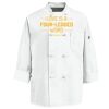 Eight Knot Button Chef Coat with Thermometer Pocket Thumbnail