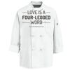 Eight Knot Button Chef Coat with Thermometer Pocket Thumbnail