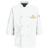 Button Chef Coat with Thermometer Pocket Thumbnail