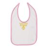 Infant Contrast Trim Premium Jersey Bib Thumbnail