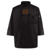 Black Knot Button Chef Coat Thumbnail